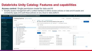 Data governance with Unity Catalog Presentation | PPTX