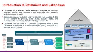 Data governance with Unity Catalog Presentation | PPTX
