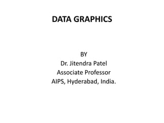 DATA GRAPHICS
BY
Dr. Jitendra Patel
Associate Professor
AIPS, Hyderabad, India.
 