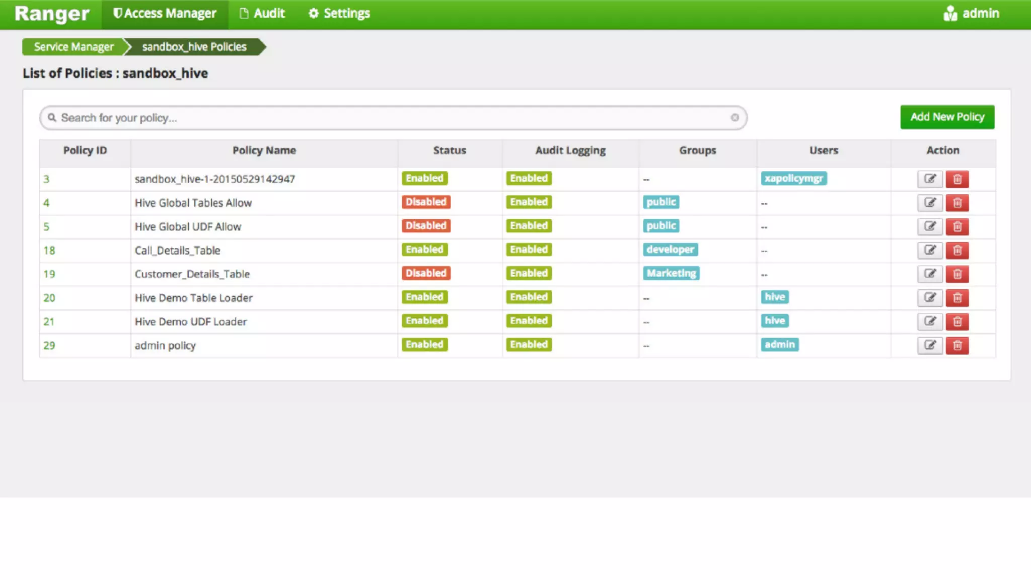 Page 71 © Hortonworks Inc. 2011 – 2016. All Rights Reserved
 