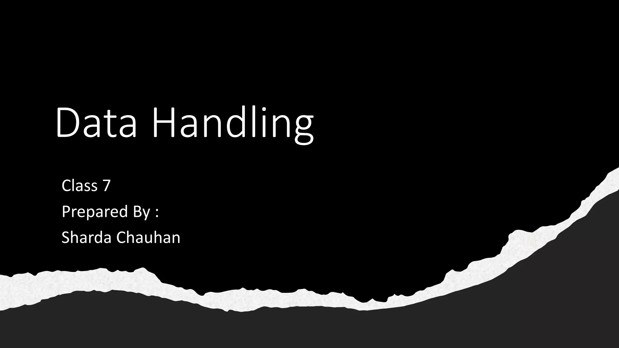 Data Handling class 7.pptx