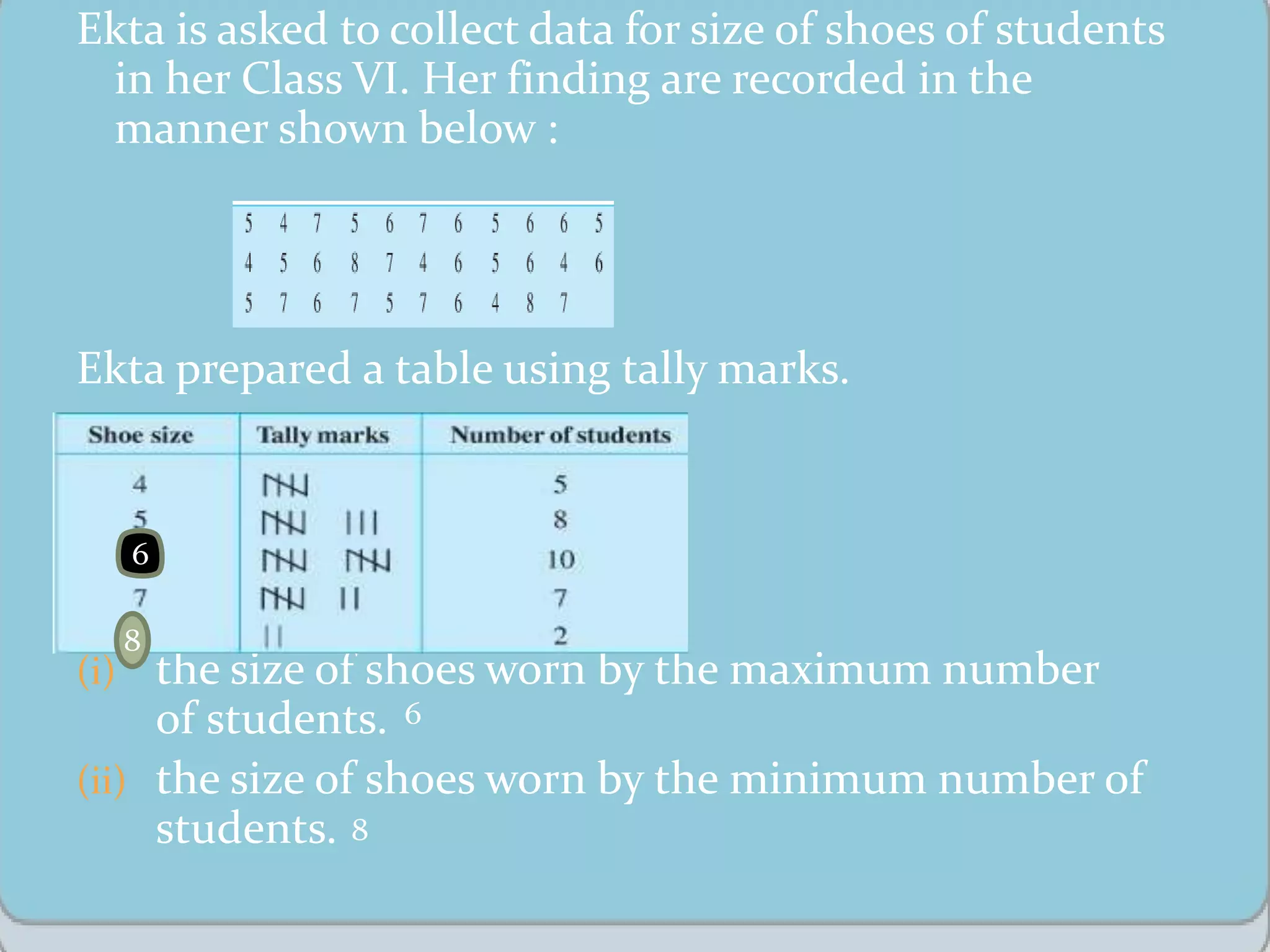 Data handling Presentation with solved examples | PPTX | Geography ...