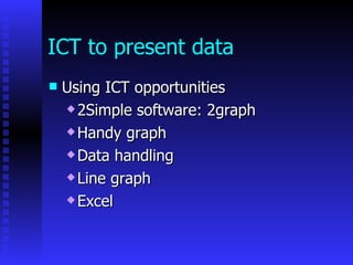 Data Handling With Ict For Bb | PPT