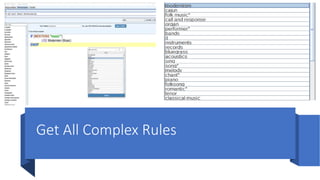 Get All Complex Rules
 