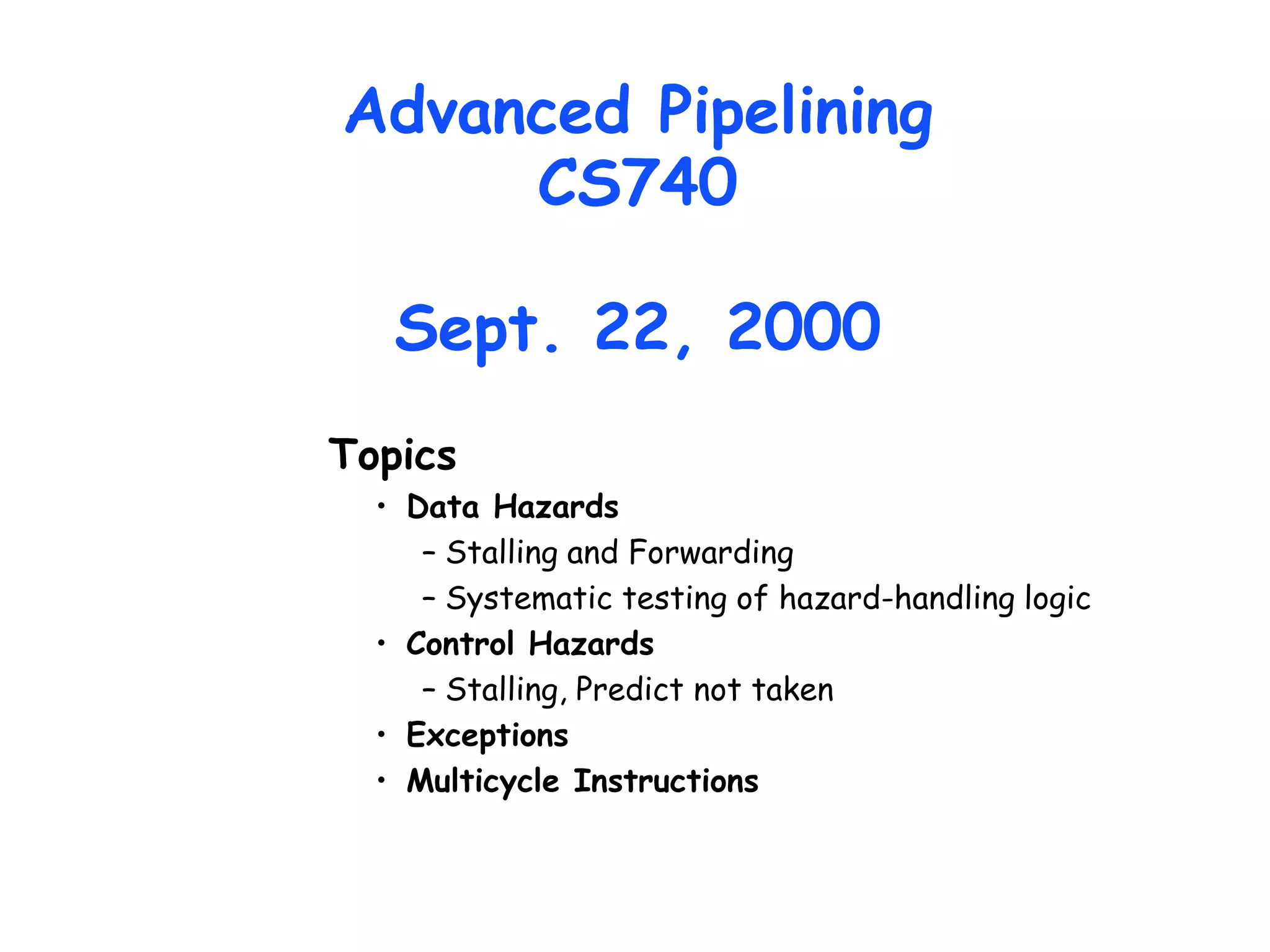 Data Hazards Ppt Ppt