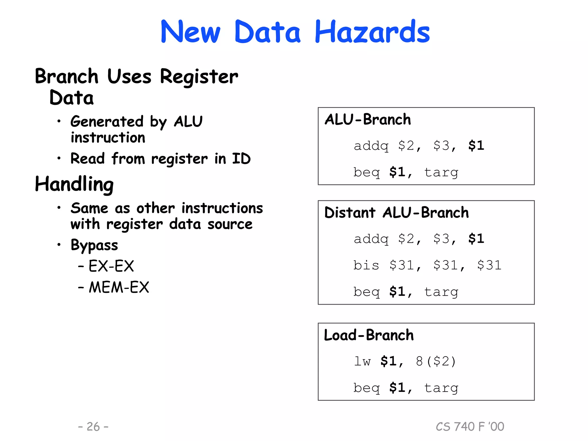 Data hazards ppt | PPT | Computing | Technology & Computing