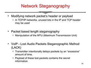 Data hiding - Steganography | PPT | Internet | Computing