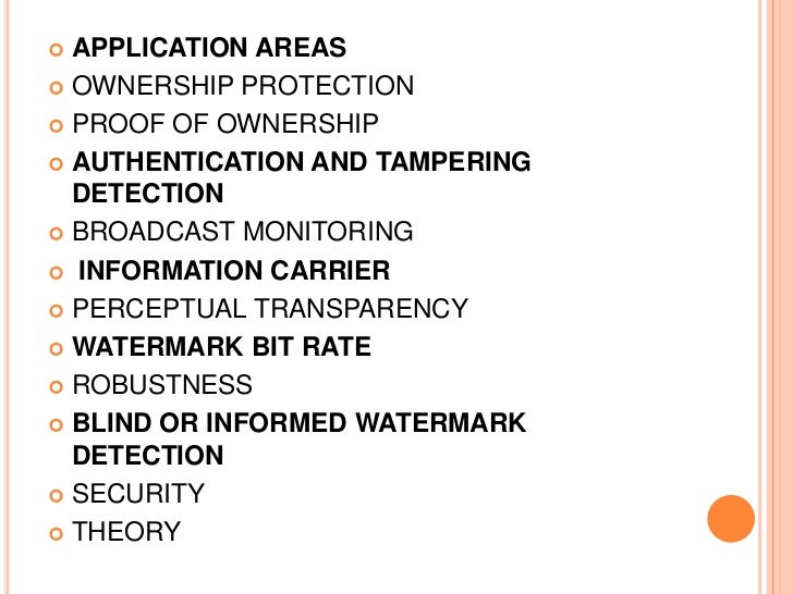 speech watermarking system Authenticating sensitive speech-recitation in distance-learning applications using real-time audio watermarking omar tayan1,2, complicated than the human visual system recently, many watermarking techniques have been developed to address speech and watermarking algorithm which embeds copyright. speech watermarking system Authenticating sensitive speech-recitation in distance-learning applications using real-time audio watermarking omar tayan1,2, complicated than the human visual system recently, many watermarking techniques have been developed to address speech and watermarking algorithm which embeds copyright.