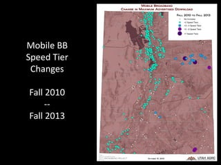Mobile BB
Speed Tier
Changes
Fall 2010
--
Fall 2013
 