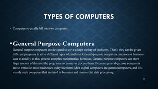 Different Computer Formulas Data, Information & Types of Software.pptx