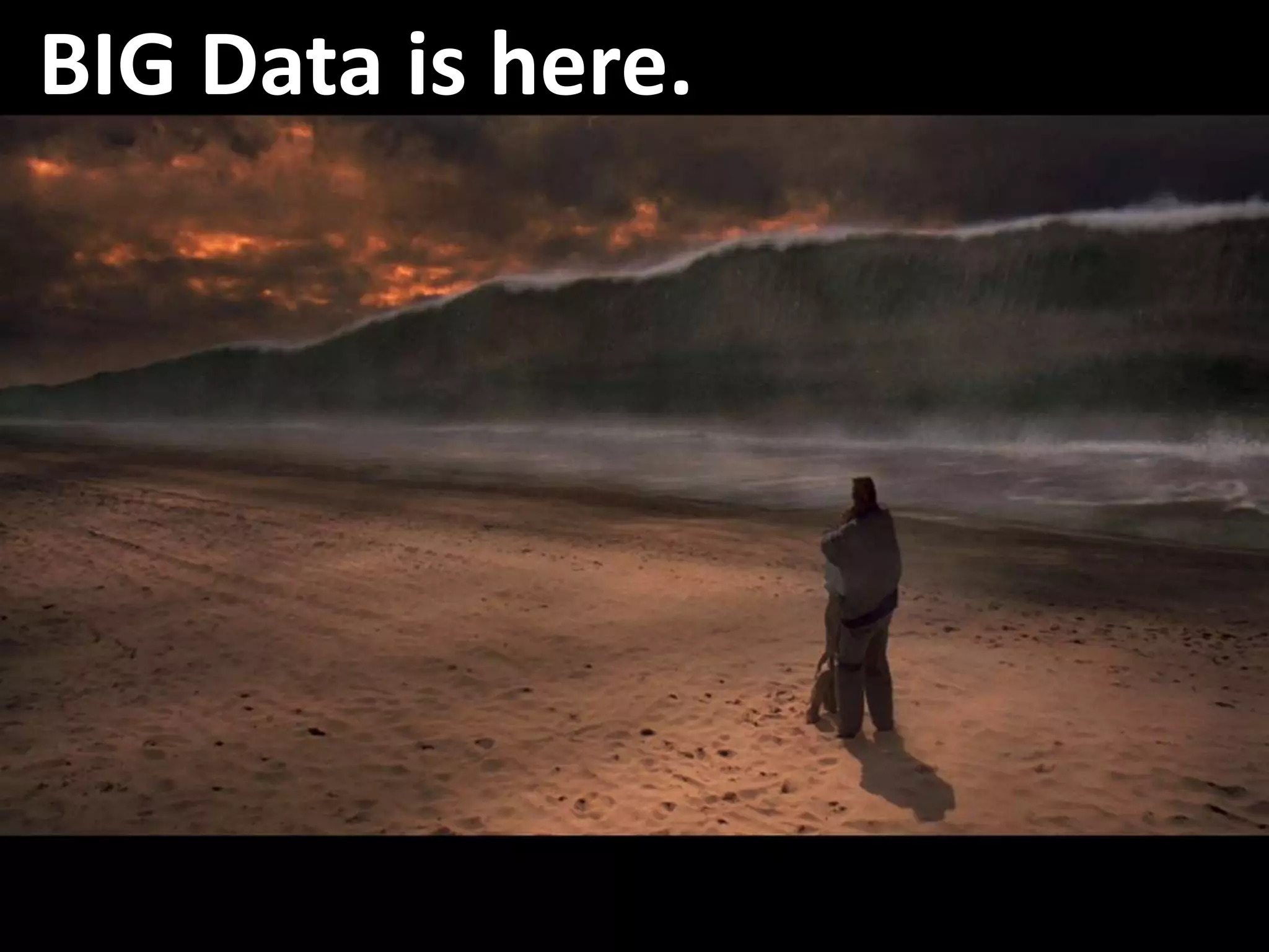 BIG Data is here.
 