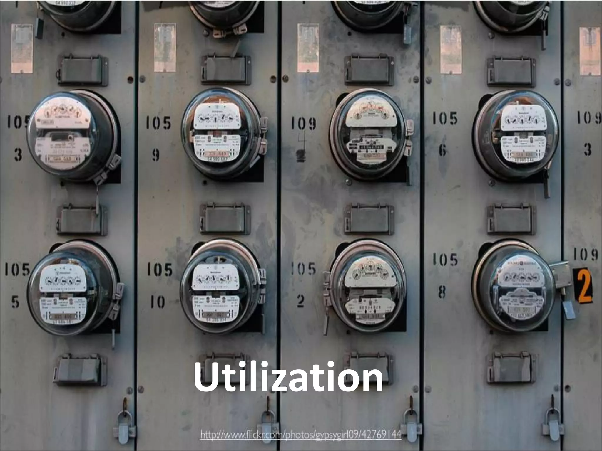 Utilization
 