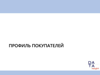 ПРОФИЛЬ ПОКУПАТЕЛЕЙ
 