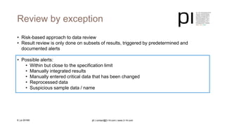 Data integrity - the review process | PDF