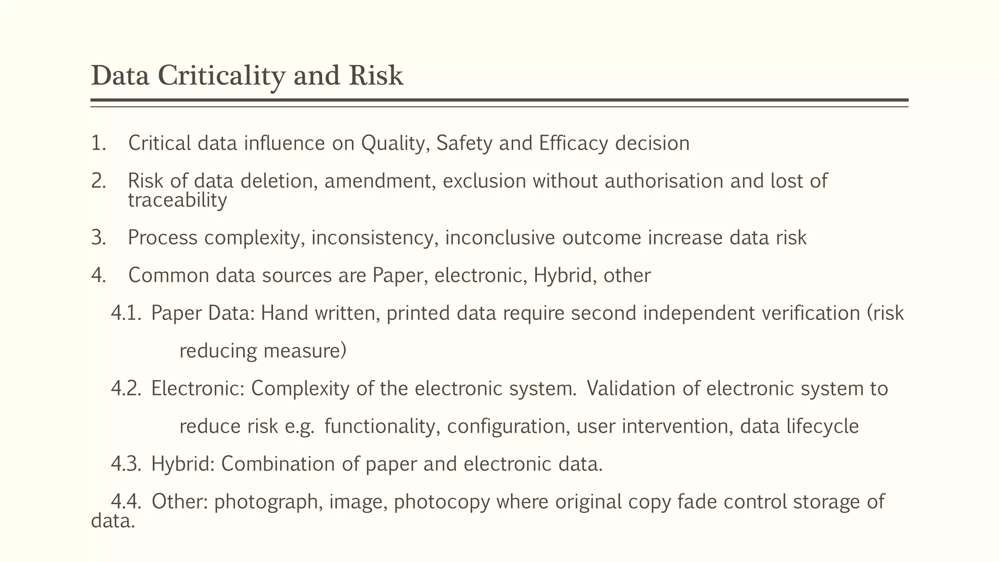 Data integrity in pharmaceutical industry pptx