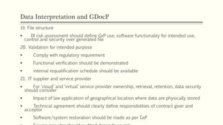Data integrity in Pharmaceutical industry | PPTX