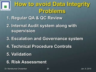 Data integrity challenges and solutions | PPTX