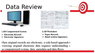 Data Review
 