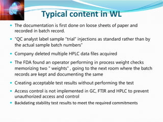 Data Integrity Training by Dr. A. Amsavel | PDF