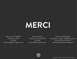 Data intelligence : développons la valeur client (Conférence e-marketing Paris )