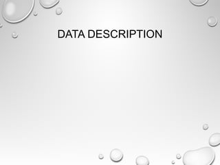 DATA DESCRIPTION
 