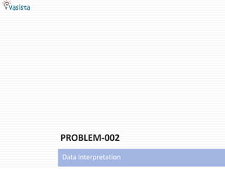 Problem-002 Data Interpretation 