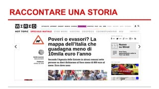 RACCONTARE UNA STORIA 
 
