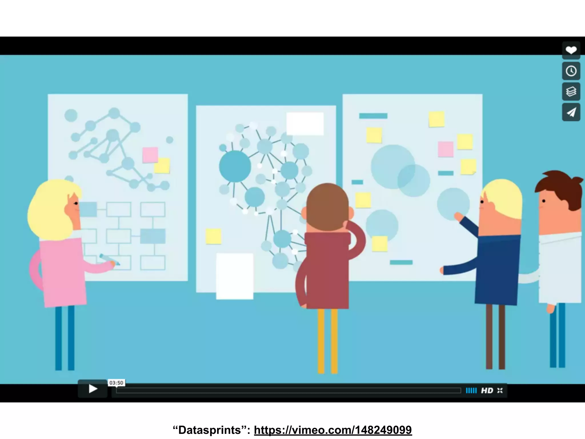 “Datasprints”: https://vimeo.com/148249099
 