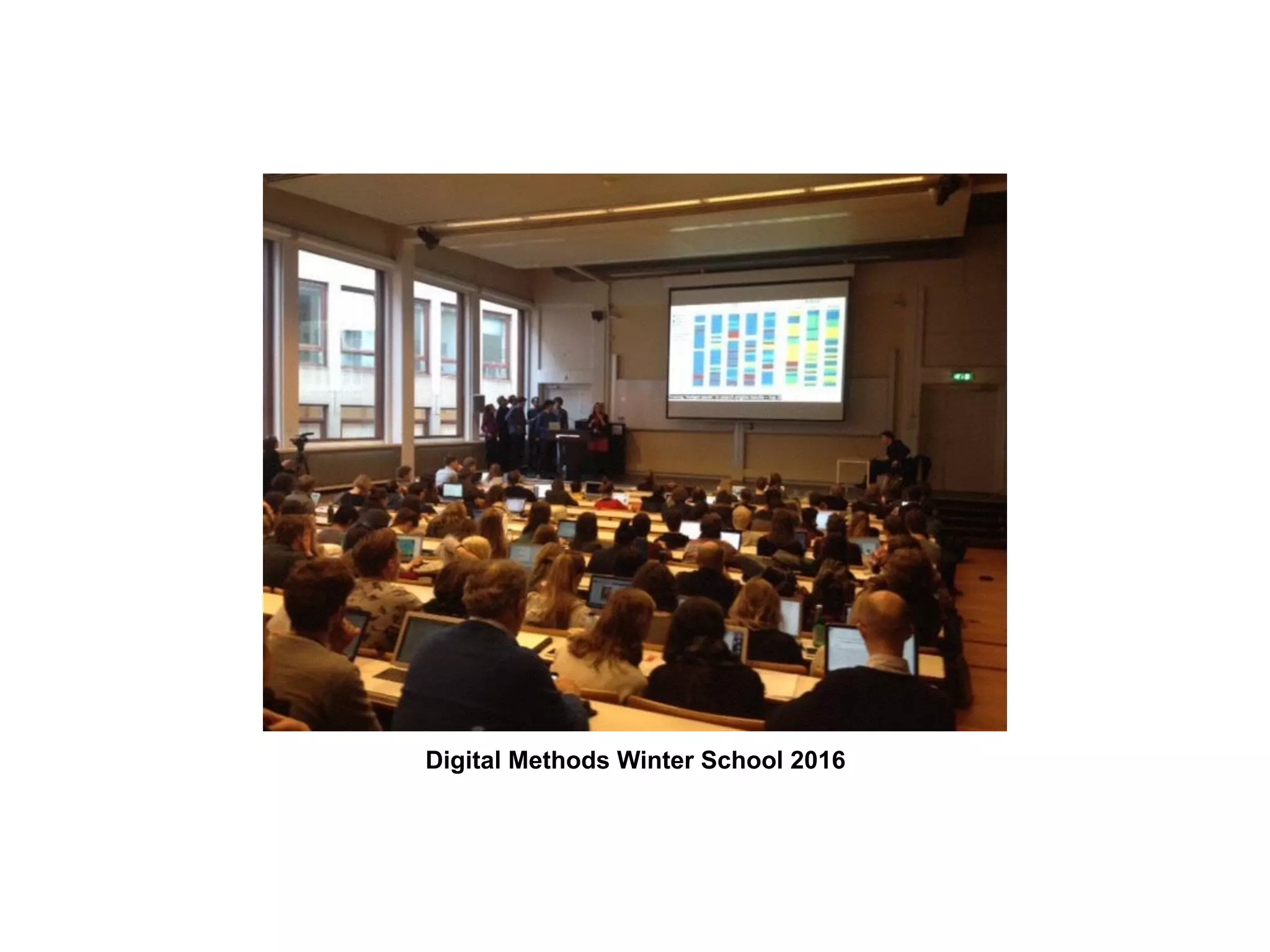 Digital Methods Winter School 2016
 