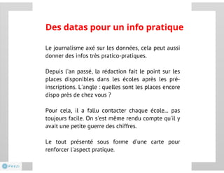 Datajournalisme au quotidien