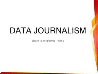 aby
augustine-
2020
DATA JOURNALISM
Lesson 10: Infographics –PART 5
 