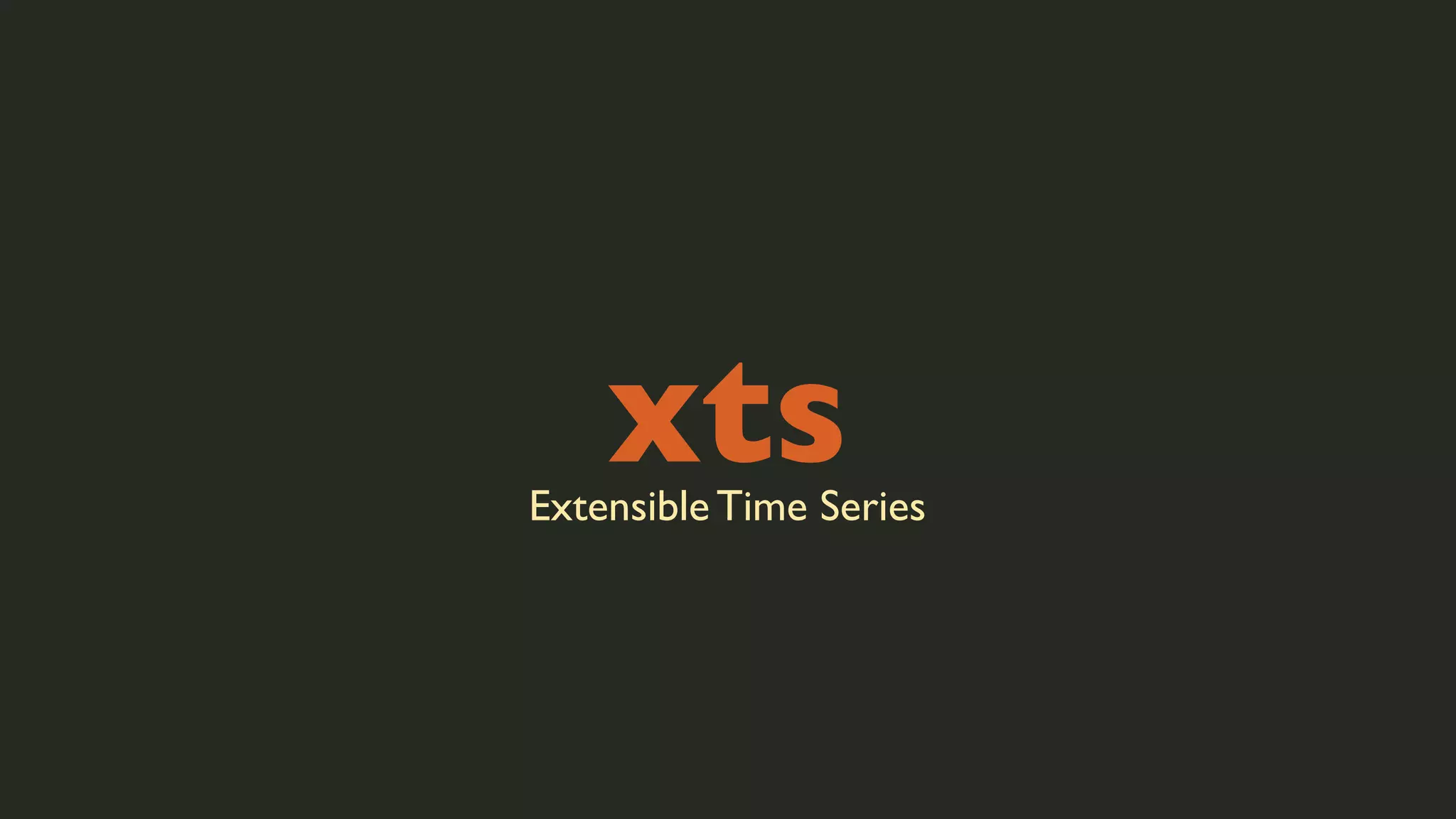 xts

Extensible Time Series

 