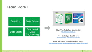 DataOps - The Foundation for Your Agile Data Architecture | PDF