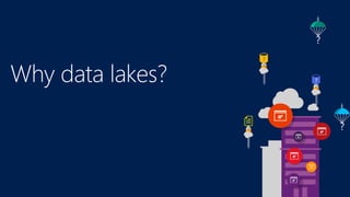 ?
?
?
?
Why data lakes?
 