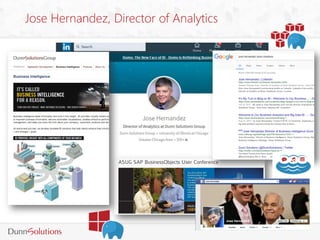 Jose Hernandez, Director of Analytics
 