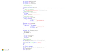 DROP EXTERNAL TABLE dbo.DimCurrency_external;
DROP EXTERNAL FILE FORMAT TSVFileFormat;
DROP EXTERNAL FILE FORMAT CSVFileFormat;
DROP EXTERNAL DATA SOURCE AzureDataLakeStore;
DROP DATABASE SCOPED CREDENTIAL ADLCredential;
-- Create a Database Master Key.
--CREATE MASTER KEY;
-- Create a database scoped credential
CREATE DATABASE SCOPED CREDENTIAL ADLCredential
WITH
IDENTITY = 'e785bd5xxxxxx-465xxxxxxxxxx36b@https://login.microsoftonline.com/72f988bf-86f1-41af-91ab-2d7cd011db47/oauth2/token',
--IDENTITY = 'app_id@oauth_token'
SECRET = 'eAMyYHQhgTn/aslkdfj28347skdjoe7512=sadf2=‘; --(This is not the real key!)
-- Create an external data source
CREATE EXTERNAL DATA SOURCE AzureDataLakeStore
WITH (
TYPE = HADOOP,
LOCATION = 'adl://audreydatalake.azuredatalakestore.net',
CREDENTIAL = ADLCredential
);
-- Create an external file format
CREATE EXTERNAL FILE FORMAT CSVFileFormat
WITH
( FORMAT_TYPE = DELIMITEDTEXT
, FORMAT_OPTIONS ( FIELD_TERMINATOR = ','
, STRING_DELIMITER = ''
, DATE_FORMAT = 'yyyy-MM-dd HH:mm:ss.fff'
, USE_TYPE_DEFAULT = FALSE
)
);
CREATE EXTERNAL FILE FORMAT TSVFileFormat
WITH
( FORMAT_TYPE = DELIMITEDTEXT
, FORMAT_OPTIONS ( FIELD_TERMINATOR = ''
, STRING_DELIMITER = ''
, DATE_FORMAT = 'yyyy-MM-dd HH:mm:ss.fff'
, USE_TYPE_DEFAULT = FALSE
)
);
-- Create an External Table
CREATE EXTERNAL TABLE [dbo].[DimCurrency_external] (
[0] [int] NOT NULL,
[1] [varchar](5) NULL,
[2] [varchar](500) NULL
)
WITH
(
LOCATION='/Files/DimCurrency.csv'
, DATA_SOURCE = AzureDataLakeStore
, FILE_FORMAT = CSVFileFormat
, REJECT_TYPE = VALUE
, REJECT_VALUE = 0
);
--Query the file from ADLS
SELECT [0] as CurrencyKey, [1] as CurrencyCode, [2] as CurrencyDescription
FROM [dbo].[DimCurrency_external];
--Load file directly into DW with CTAS
IF EXISTS (SELECT * FROM sys.tables WHERE name = 'stgCurrency')
BEGIN
DROP TABLE stgCurrency
END;
CREATE TABLE dbo.stgCurrency
WITH (DISTRIBUTION = ROUND_ROBIN)
AS
SELECT [0] as CurrencyKey, [1] as CurrencyCode, [2] as CurrencyDescription
FROM dbo.DimCurrency_external;
SELECT * FROM stgCurrency;
 