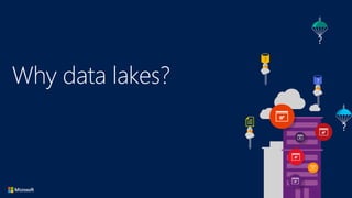 ?
?
?
?
Why data lakes?
 