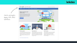 Same principles
apply with other
solutions
 