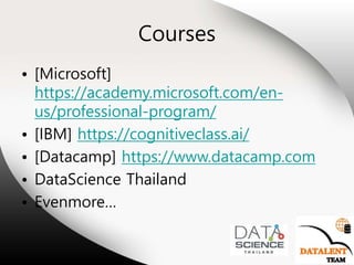 Intro to Data Science by DatalentTeam at Data Science Clinic#11