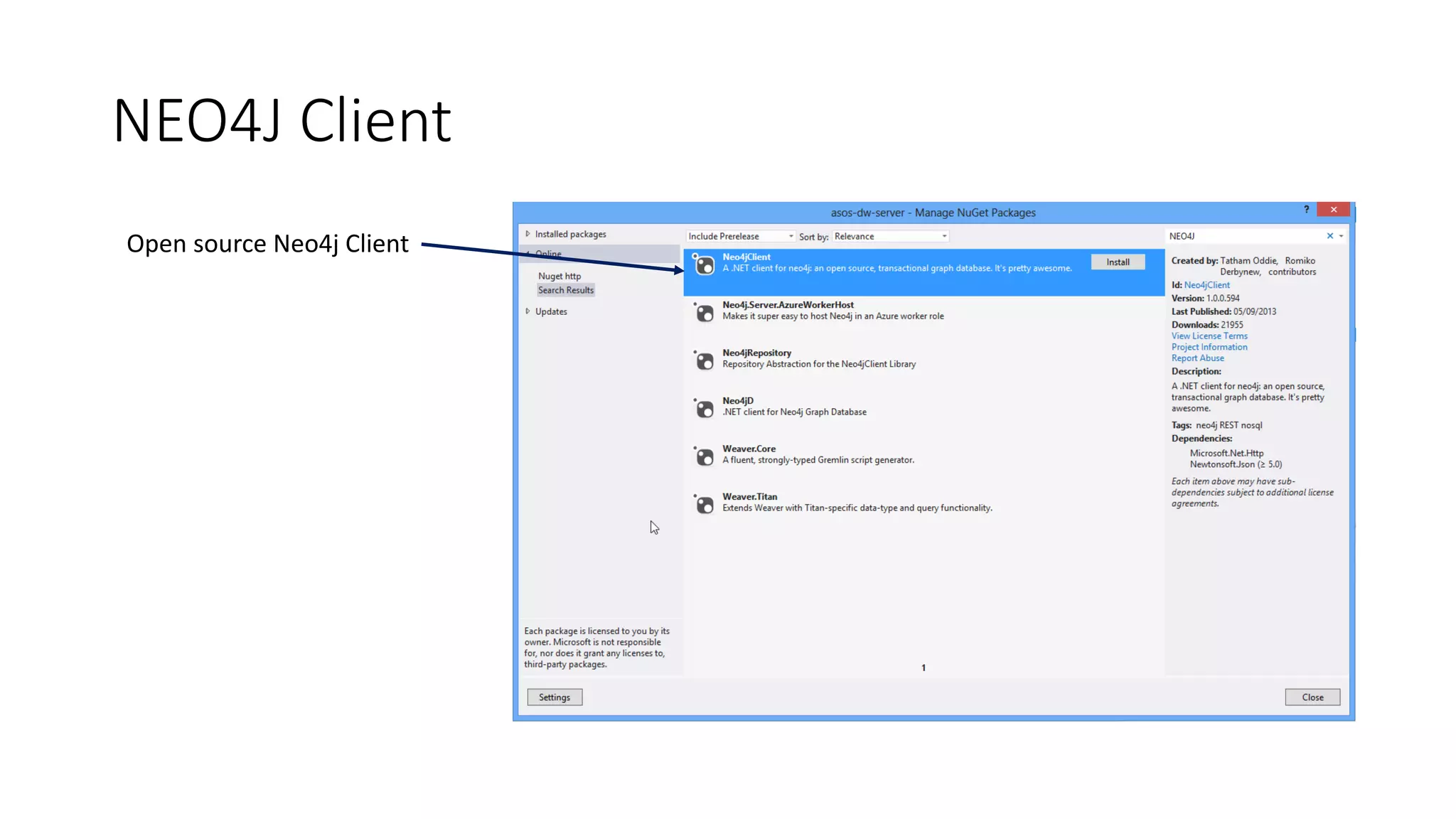 NEO4J Client
Open source Neo4j Client
 