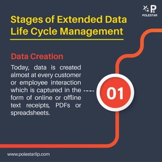 Data lifecycle with extended stages