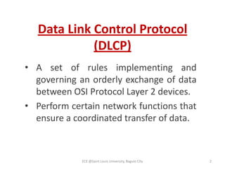 Data link control protocol(1) | PPTX