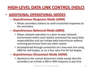 Data link control protocol(4) | PPTX
