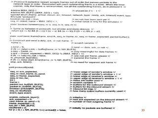 Networks: Data Link Layer 33
 
