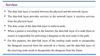 Introduction to the Data link layer.pptx