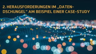 2. HERAUSFORDERUNGEN IM „DATEN-
DSCHUNGEL“ AM BEISPIEL EINER CASE-STUDY
 