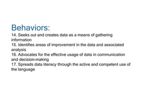 Data Literacy -- Necessity and challenges | PPTX