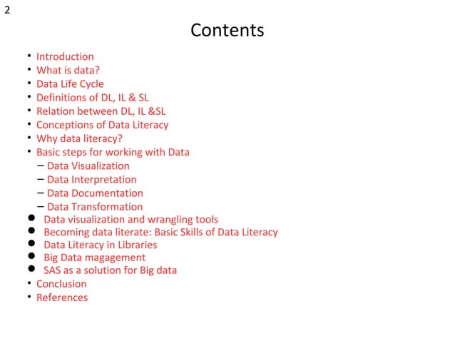Data literacy | PPT