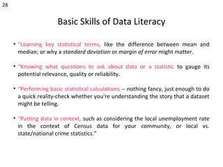 Data literacy | PPT