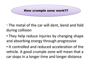 How Crumple Zones Work